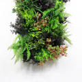 Декоративный вертикальный сад искусственных зеленых стен для наружного использования
